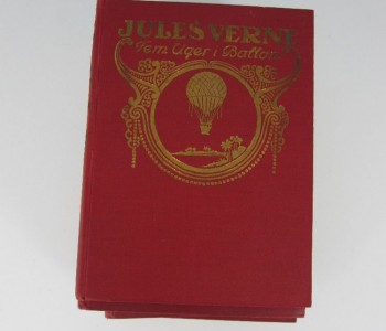 Samling af Jules Verne-historier. 10 bd.