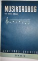 Musikordbog