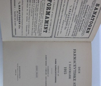 Dansk Farmacevtisk Stat 1915