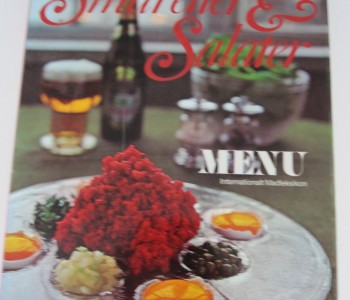 MENU. Småretter og Salater