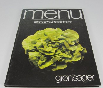 MENU. Grønsager