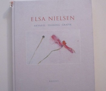 Elsa Nielsen. Akvarel. Tegning. Grafik.